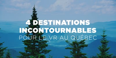 Destinations vacances — Notre top 4